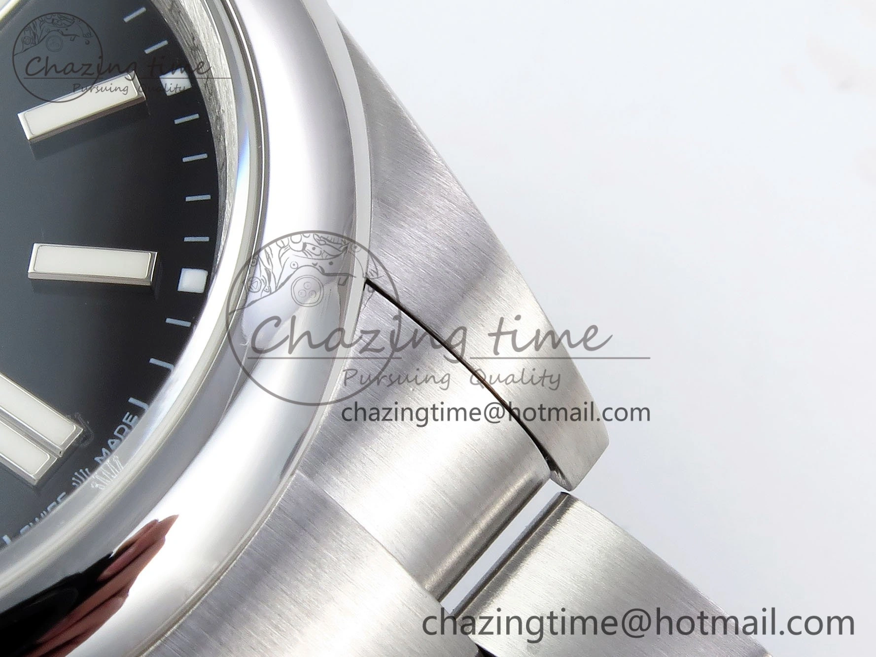 TopPick Oyster Perpetual 124300 41mm DIWF 1:1 Best Edition 904L Steel Black Dial A 1529