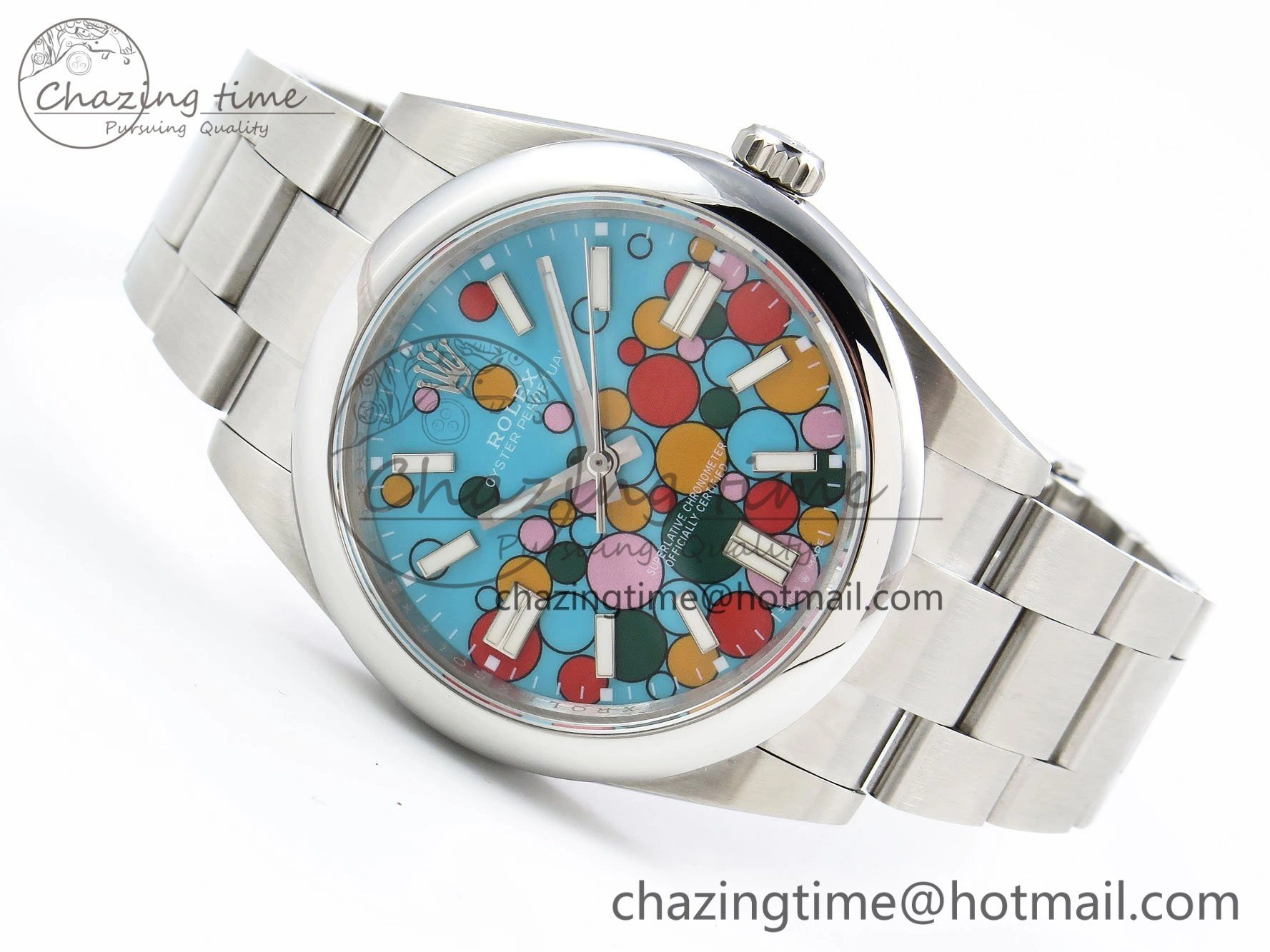 Oyster Perpetual 124300 41mm DIWF 1:1 Best Edition 904L Steel Celebration Dial A Upgraded 1534