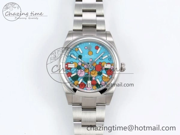 Oyster Perpetual 124300 41mm DIWF 1:1 Best Edition 904L Steel Celebration Dial A Upgraded 1534