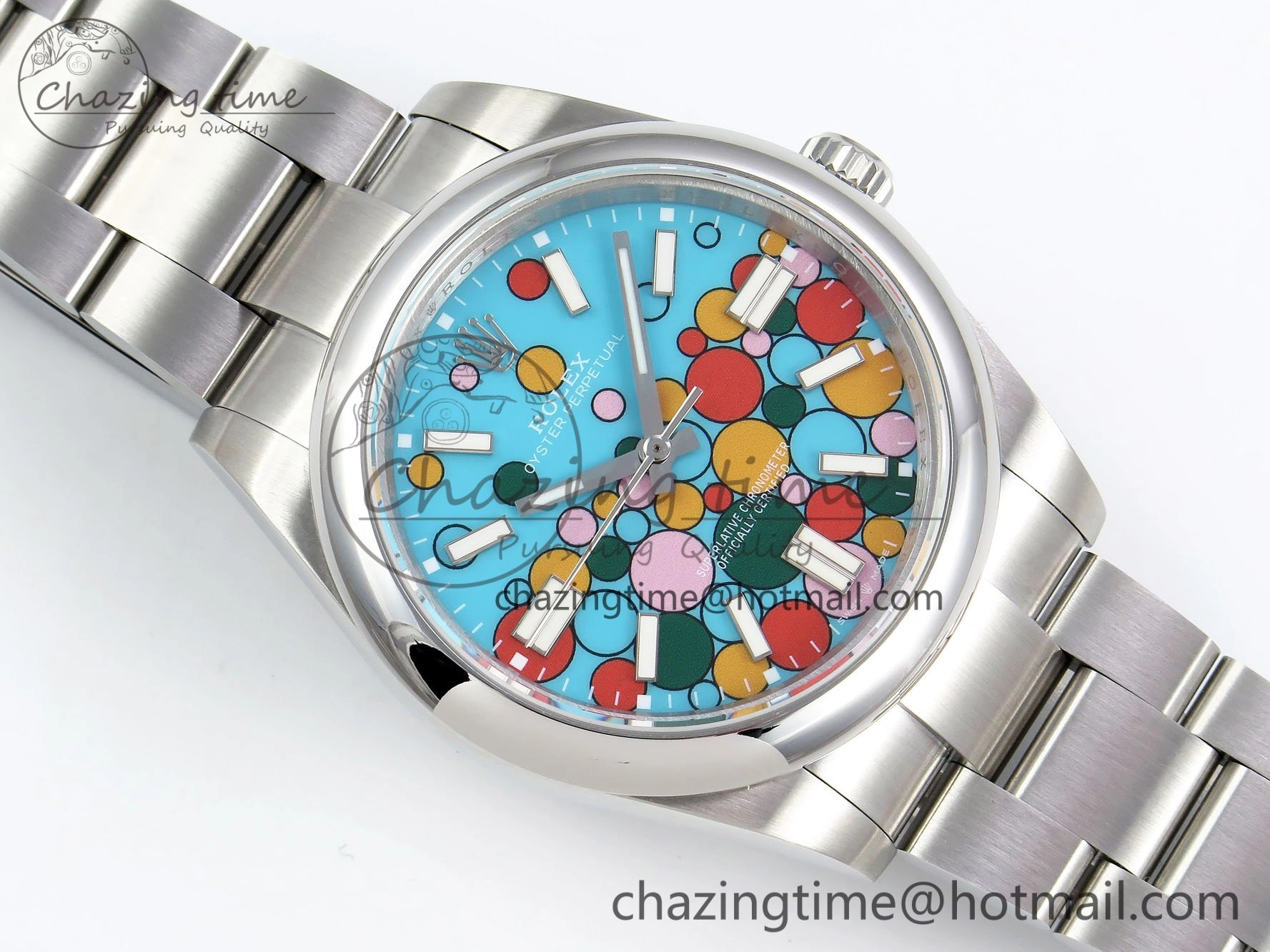 Oyster Perpetual 124300 41mm DIWF 1:1 Best Edition 904L Steel Celebration Dial A Upgraded 1534