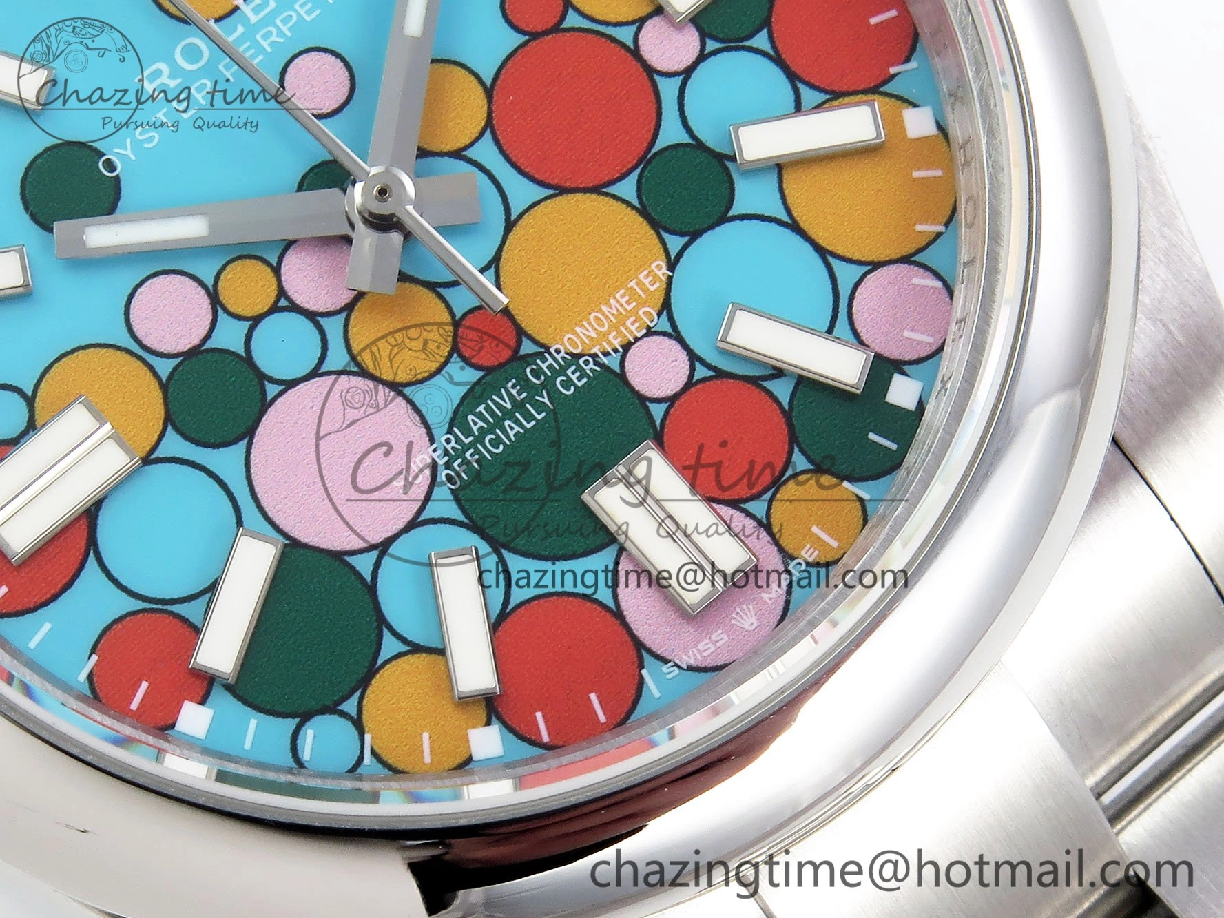 Oyster Perpetual 124300 41mm DIWF 1:1 Best Edition 904L Steel Celebration Dial A Upgraded 1534