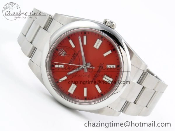 RelaxedFit Oyster Perpetual 124300 41mm DIWF 1:1 Best Edition 904L Steel Orange Dial A 1527