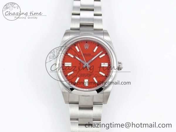 RelaxedFit Oyster Perpetual 124300 41mm DIWF 1:1 Best Edition 904L Steel Orange Dial A 1527