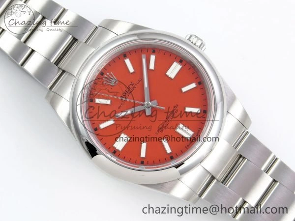RelaxedFit Oyster Perpetual 124300 41mm DIWF 1:1 Best Edition 904L Steel Orange Dial A 1527