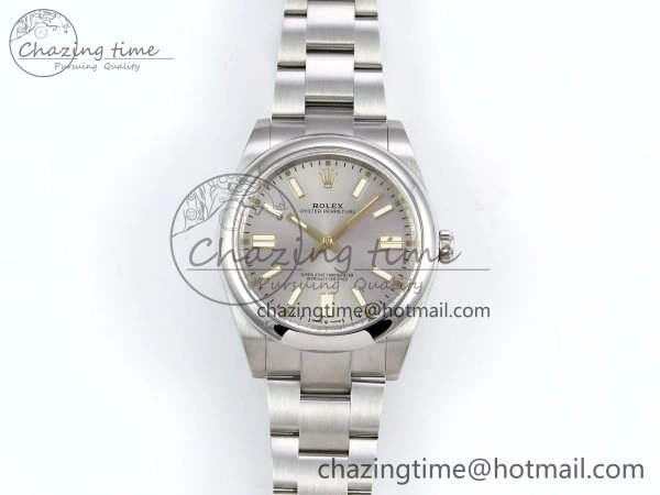 Oyster Perpetual 124300 41mm DIWF 1:1 Best Edition 904L Steel Silver Dial A Unisex 1538