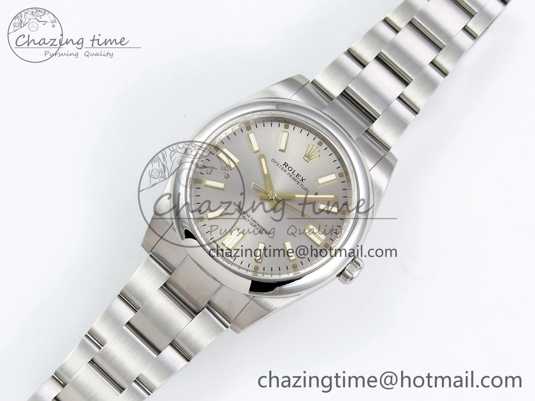Oyster Perpetual 124300 41mm DIWF 1:1 Best Edition 904L Steel Silver Dial A Unisex 1538