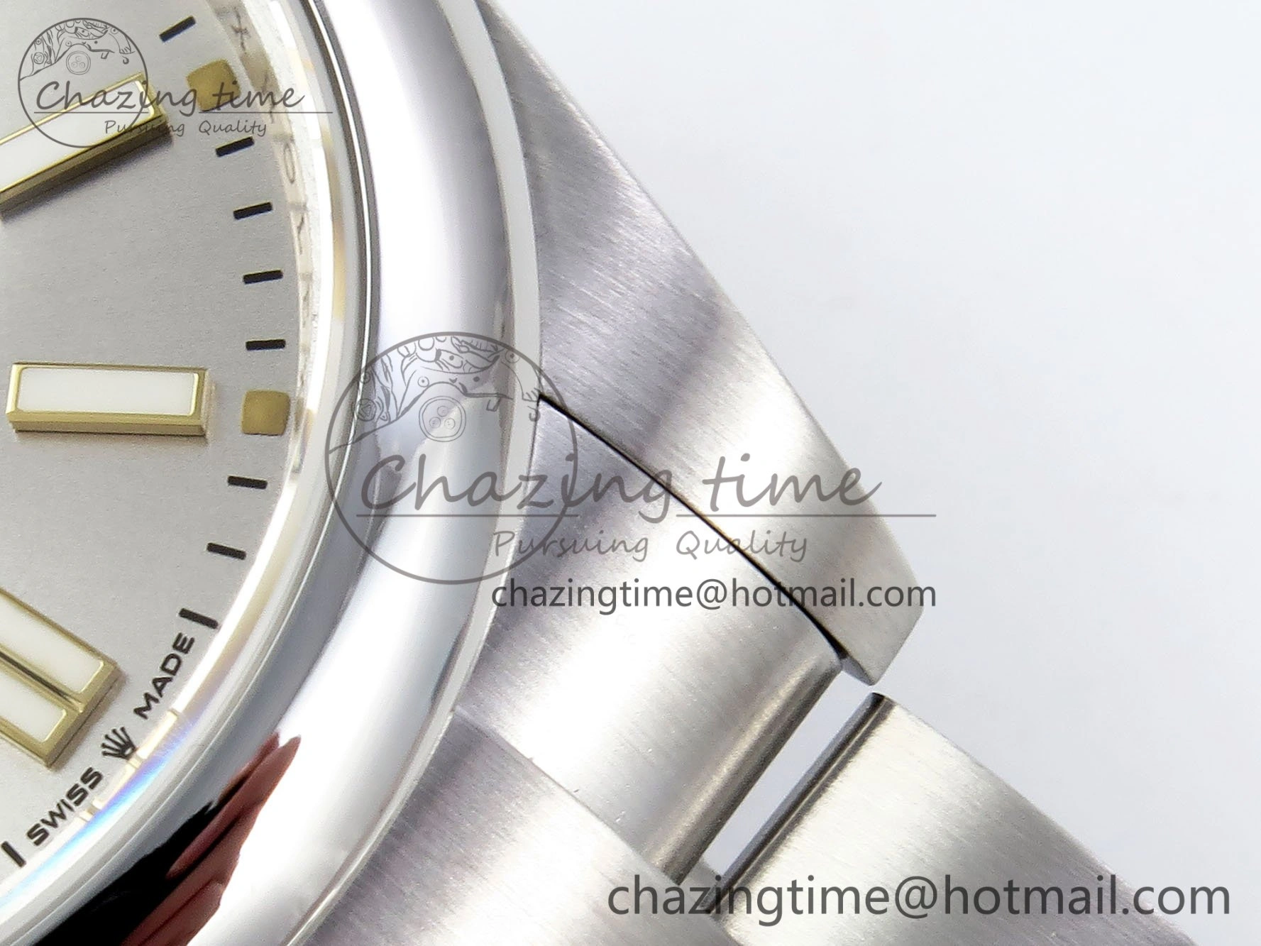 Oyster Perpetual 124300 41mm DIWF 1:1 Best Edition 904L Steel Silver Dial A Unisex 1538