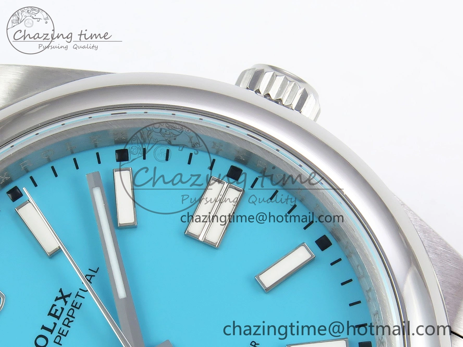 Oyster Perpetual 124300 41mm DIWF 1:1 Best Edition 904L Steel Tiffany Blue Dial A Comfortable 1528