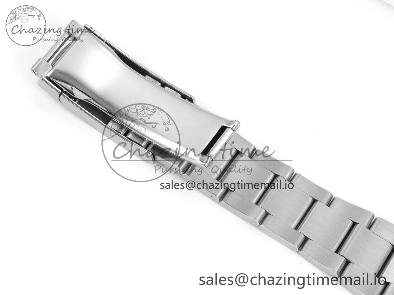 Tailored Oyster Perpetual 124300 41mm EWEF Best Edition 904L Steel Blue Dial A 766