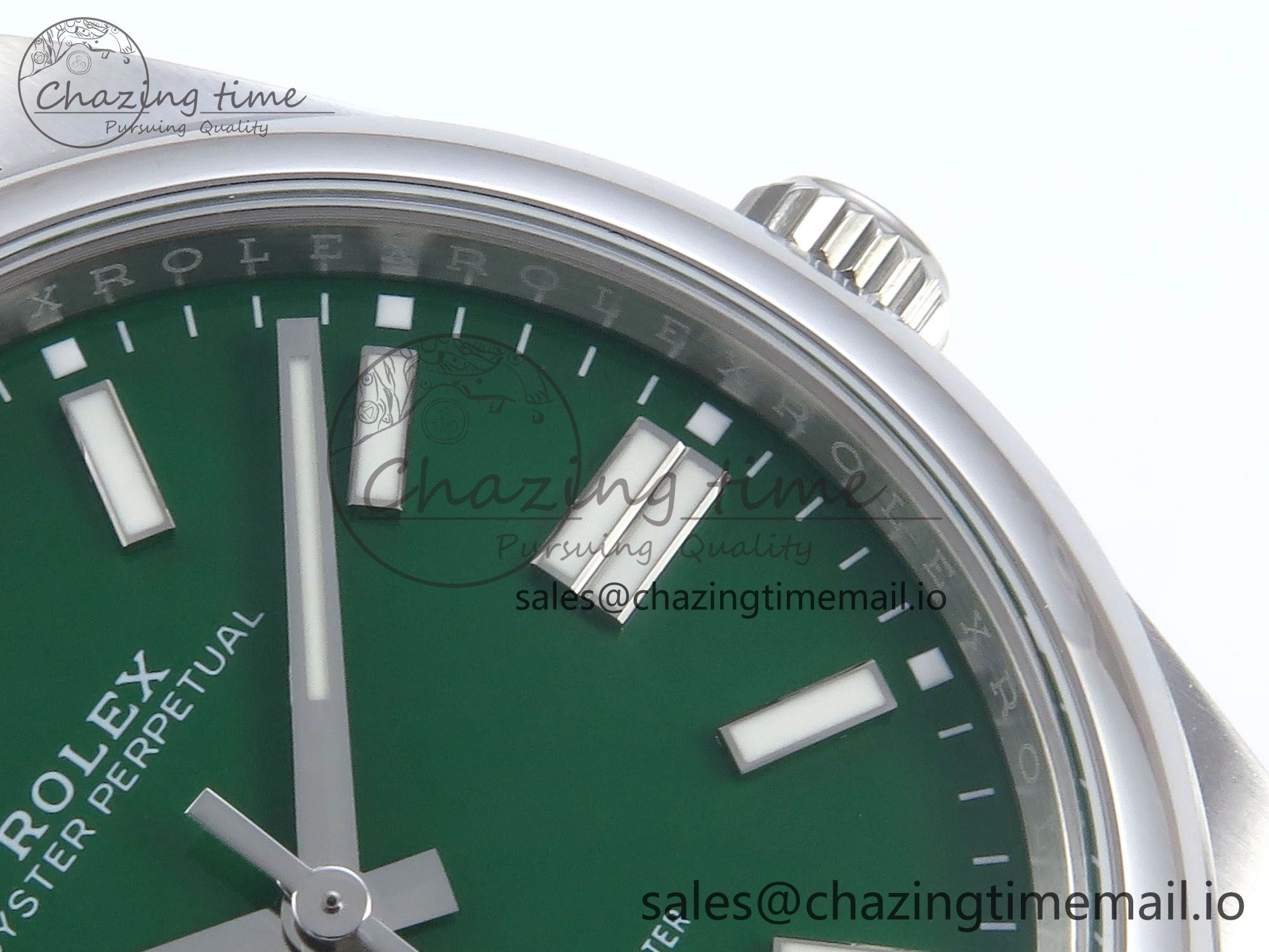 Oyster Perpetual 124300 41mm EWEF Best Edition 904L Steel Green Dial A SportInspired 772