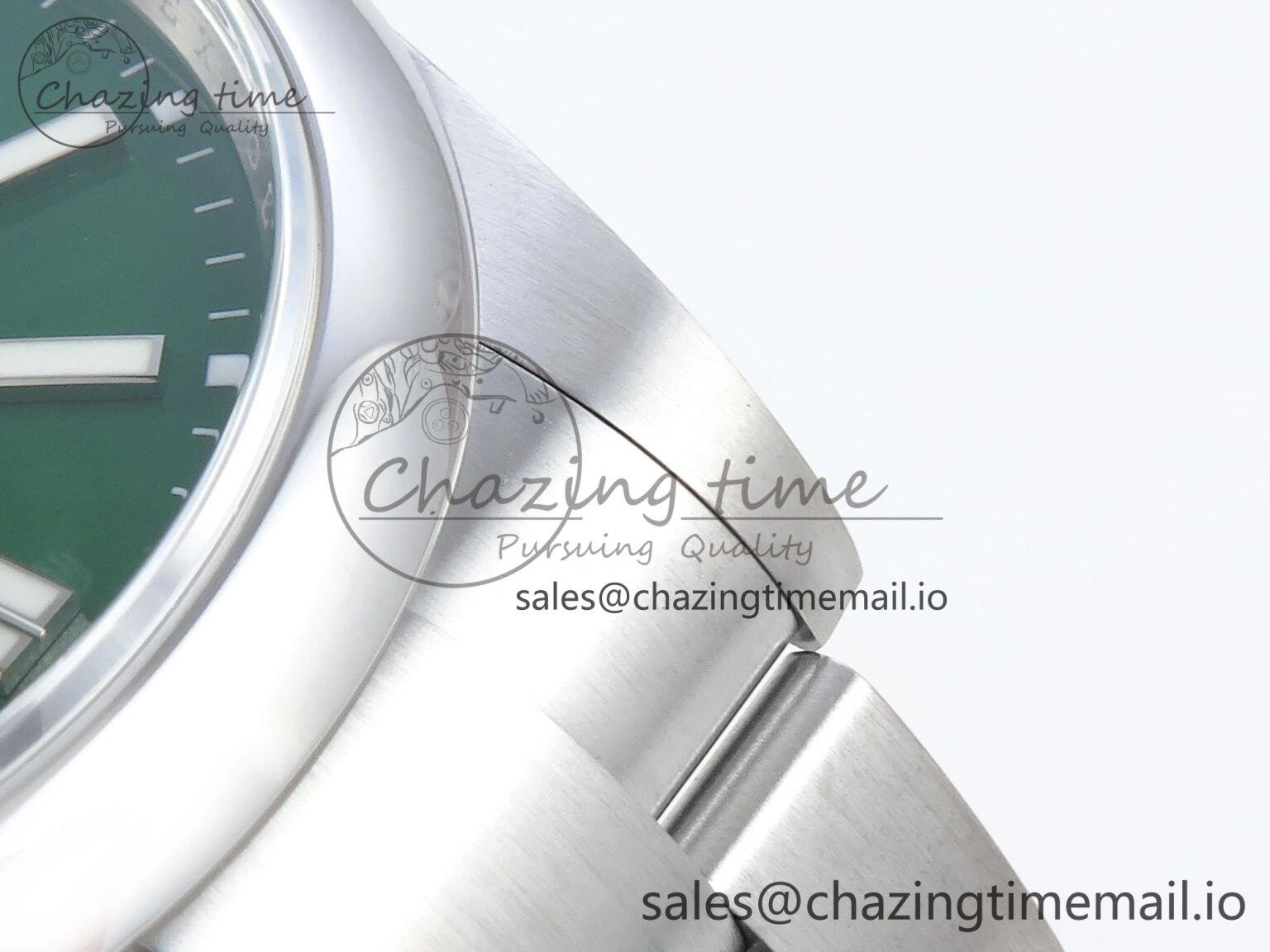 Oyster Perpetual 124300 41mm EWEF Best Edition 904L Steel Green Dial A SportInspired 772