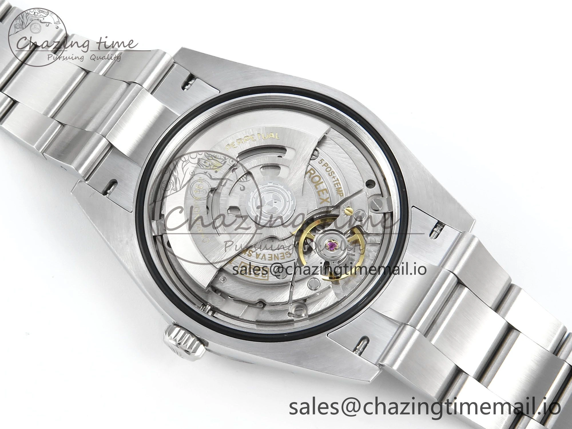 Oyster Perpetual 124300 41mm EWEF Best Edition 904L Steel Red Dial A EasyCare 768