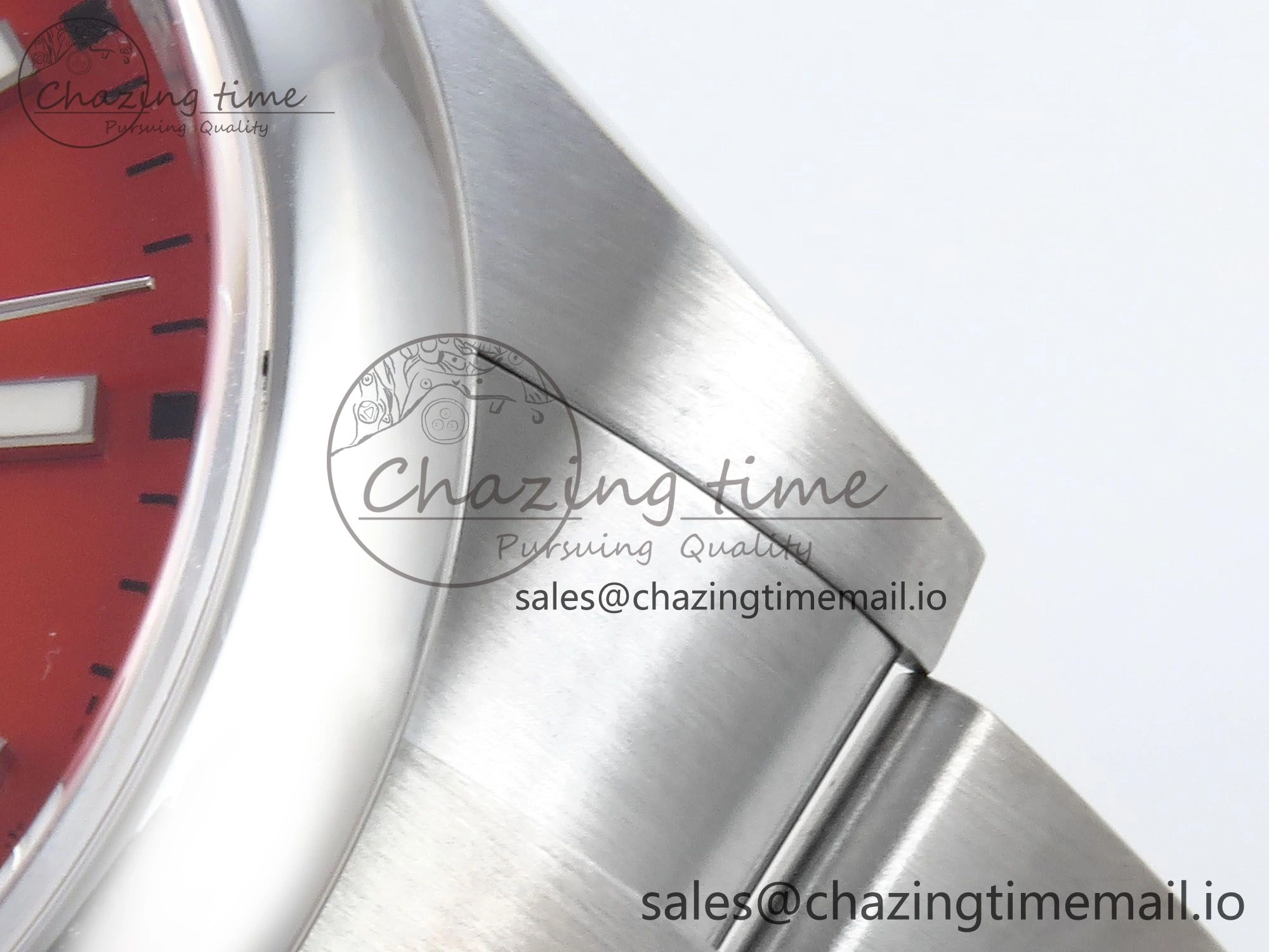 Oyster Perpetual 124300 41mm EWEF Best Edition 904L Steel Red Dial A EasyCare 768