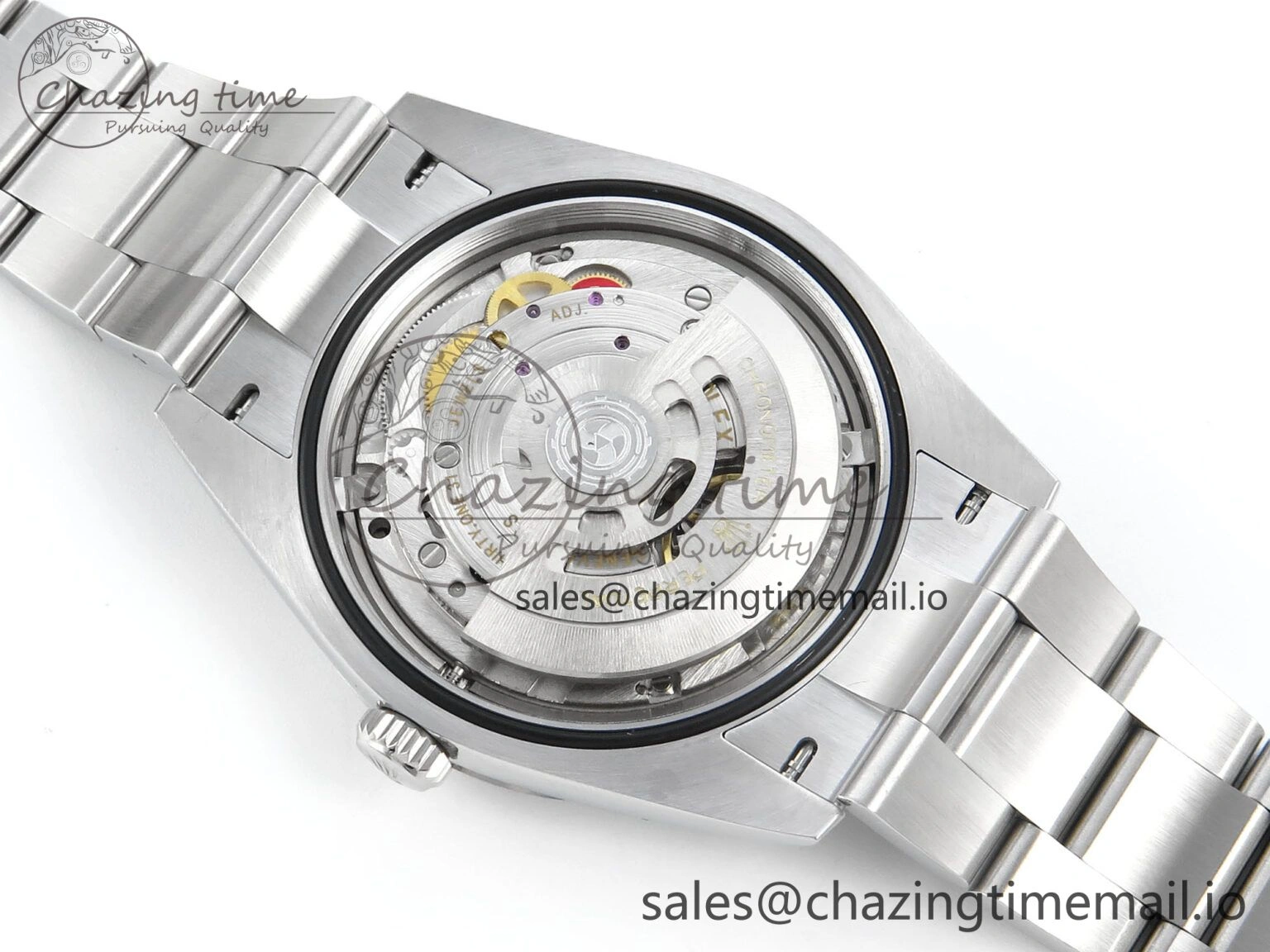 Oyster Perpetual 124300 41mm EWEF Best Edition 904L Steel Silver Dial A TopPick 769