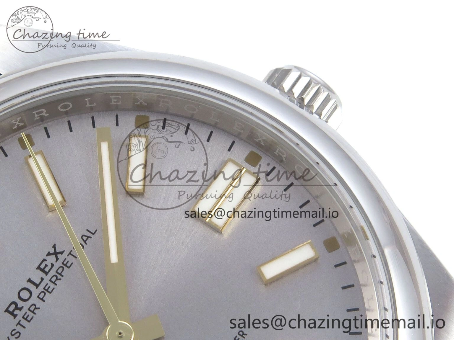 Oyster Perpetual 124300 41mm EWEF Best Edition 904L Steel Silver Dial A TopPick 769