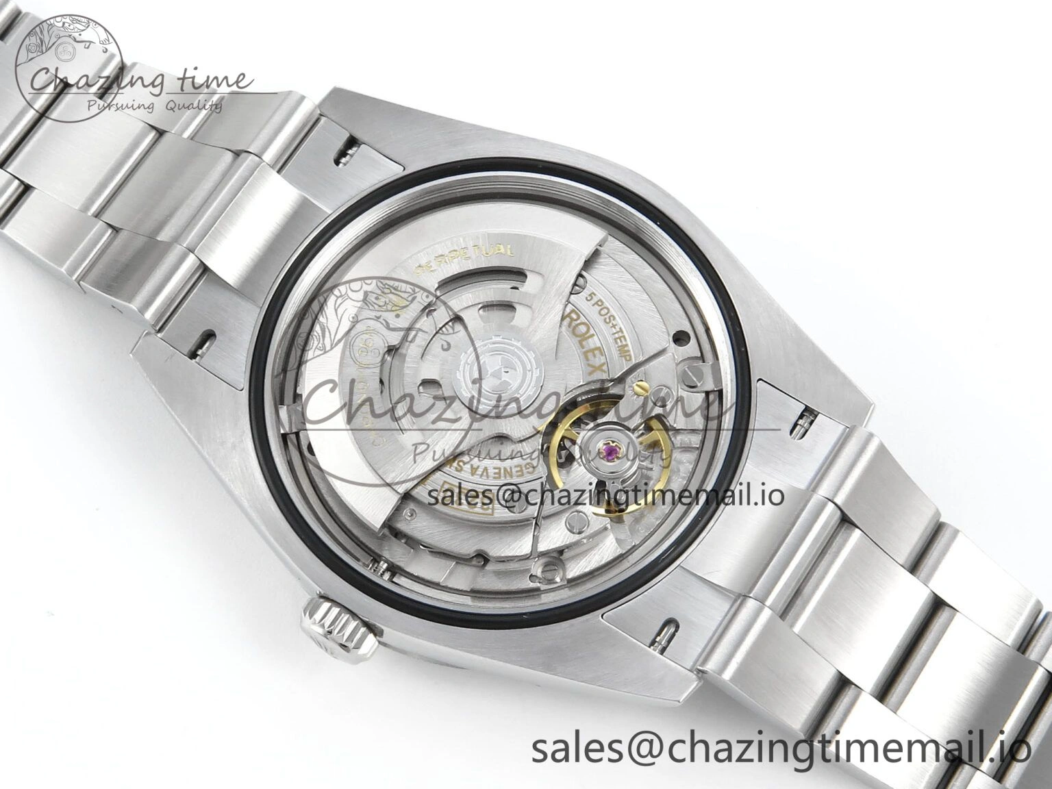 Premium Oyster Perpetual 124300 41mm EWEF Best Edition 904L Steel Yellow Dial A 770