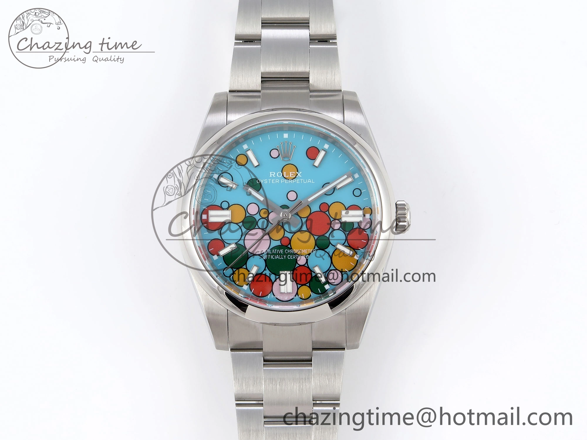 Oyster Perpetual 124300 41mm EWF 1:1 Best Edition 316L Steel Celebration Dial A UrbanChic 1868