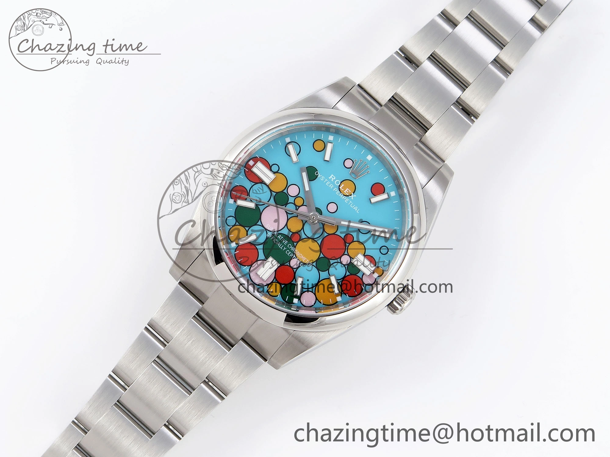 Oyster Perpetual 124300 41mm EWF 1:1 Best Edition 316L Steel Celebration Dial A UrbanChic 1868