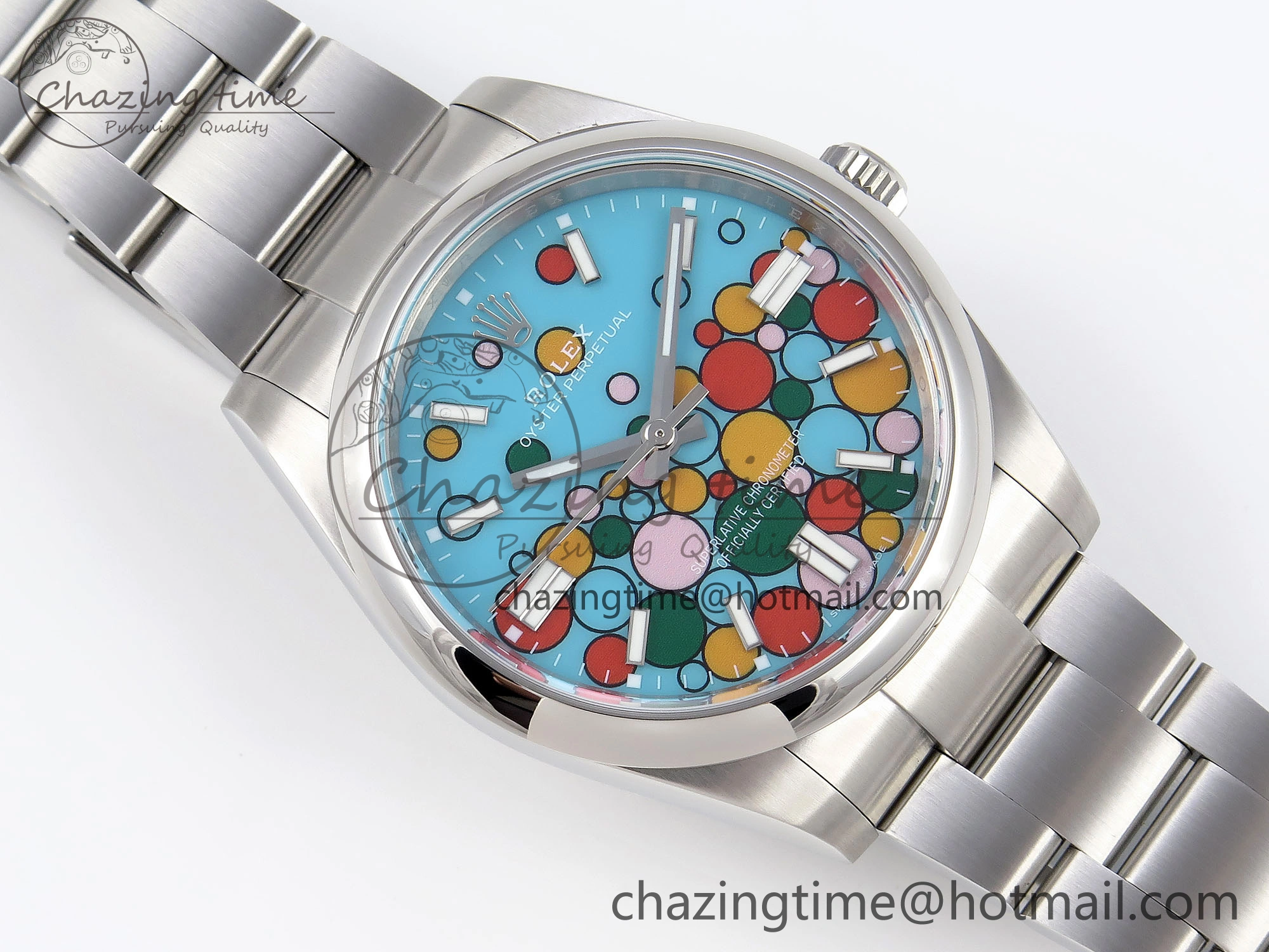 Oyster Perpetual 124300 41mm EWF 1:1 Best Edition 316L Steel Celebration Dial A UrbanChic 1868