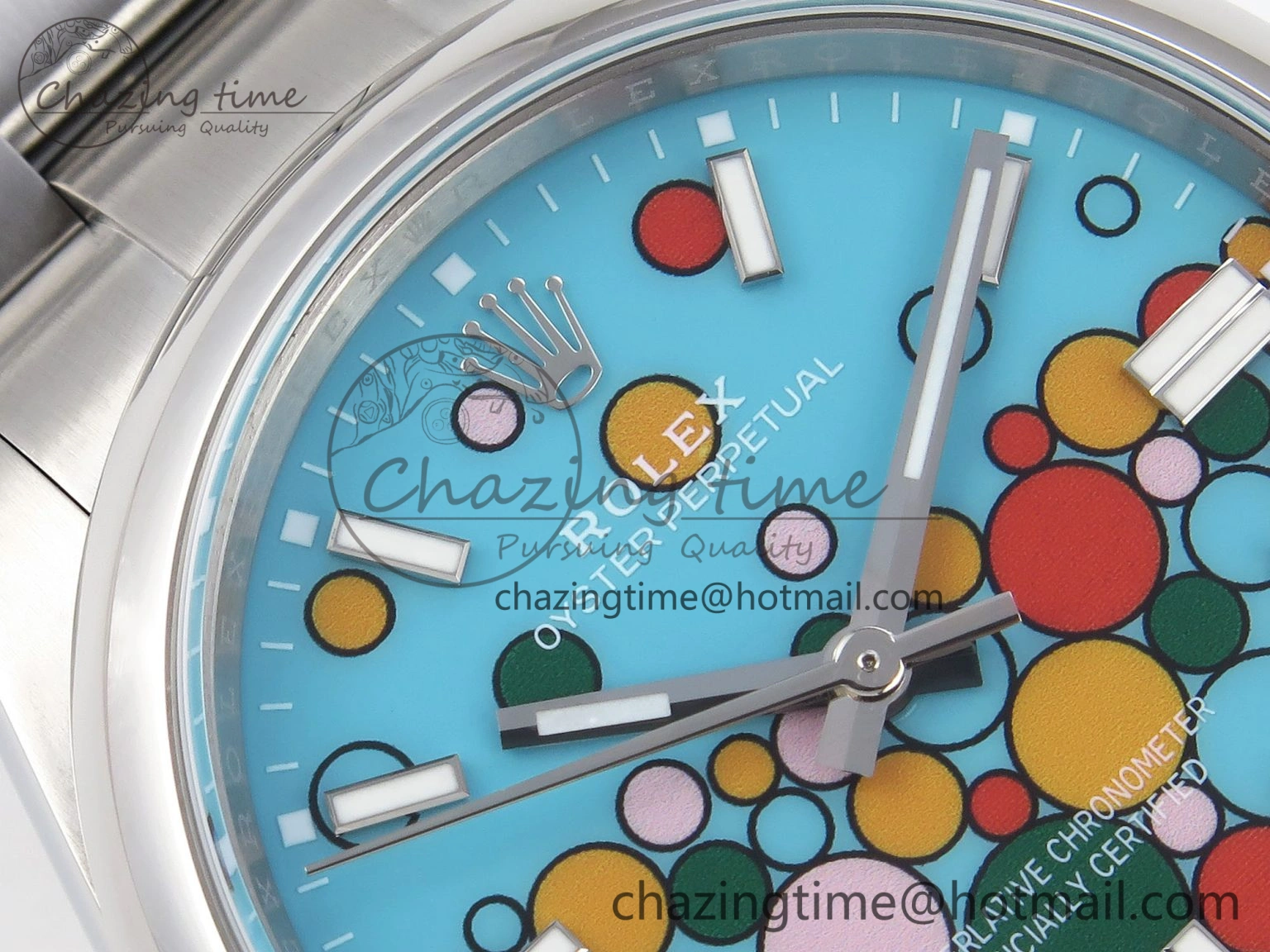 Oyster Perpetual 124300 41mm EWF 1:1 Best Edition 316L Steel Celebration Dial A UrbanChic 1868