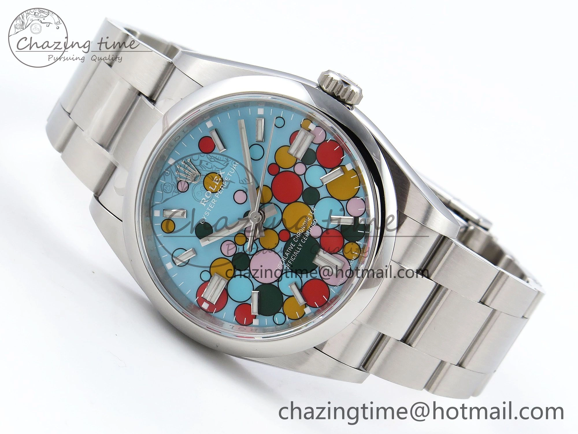 Compact Oyster Perpetual 124300 41mm VSF 1:1 Best Edition 904L Steel Celebration Dial VS 1386