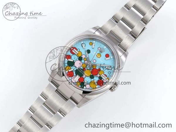 Compact Oyster Perpetual 124300 41mm VSF 1:1 Best Edition 904L Steel Celebration Dial VS 1386