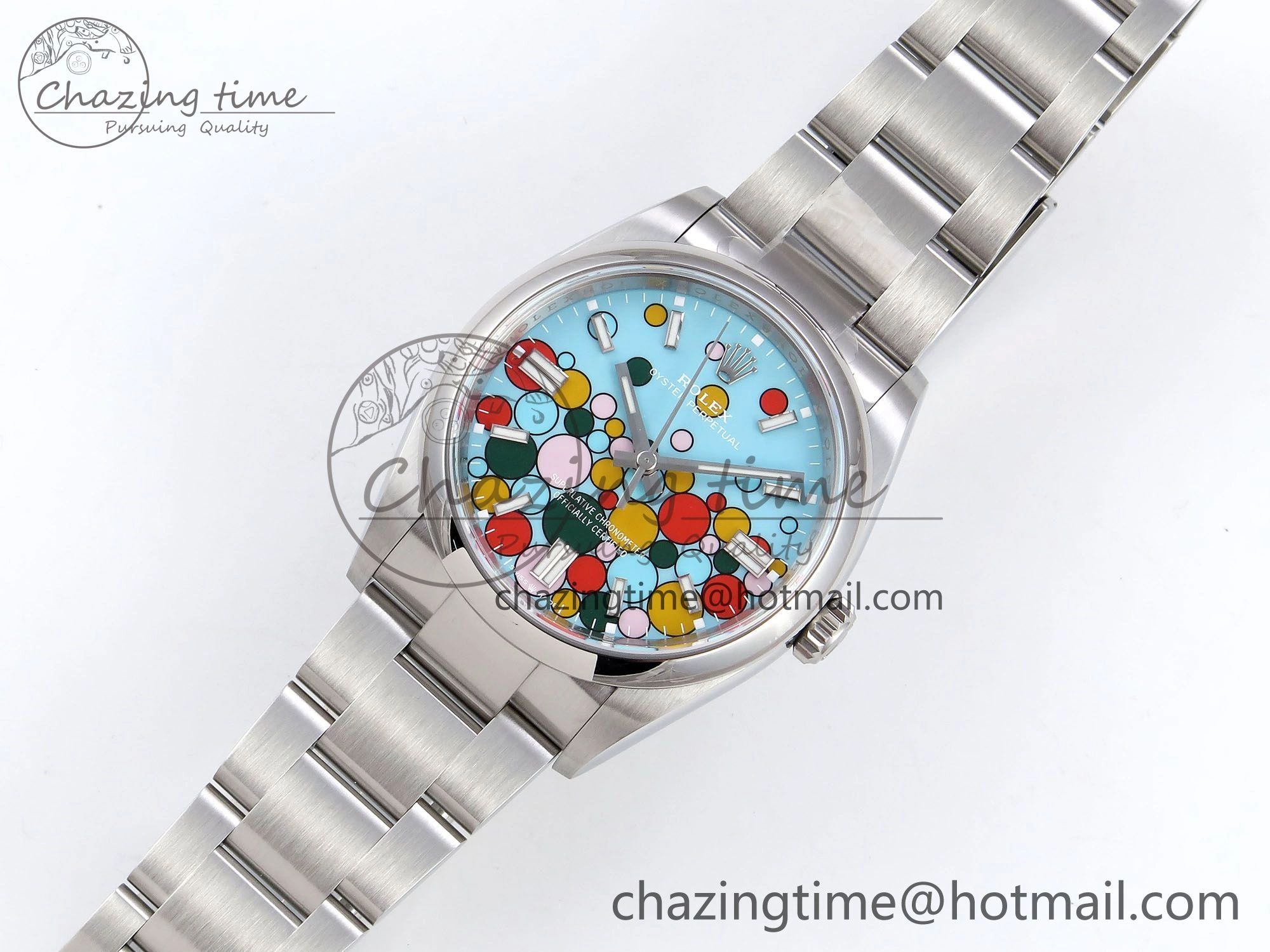 Compact Oyster Perpetual 124300 41mm VSF 1:1 Best Edition 904L Steel Celebration Dial VS 1386