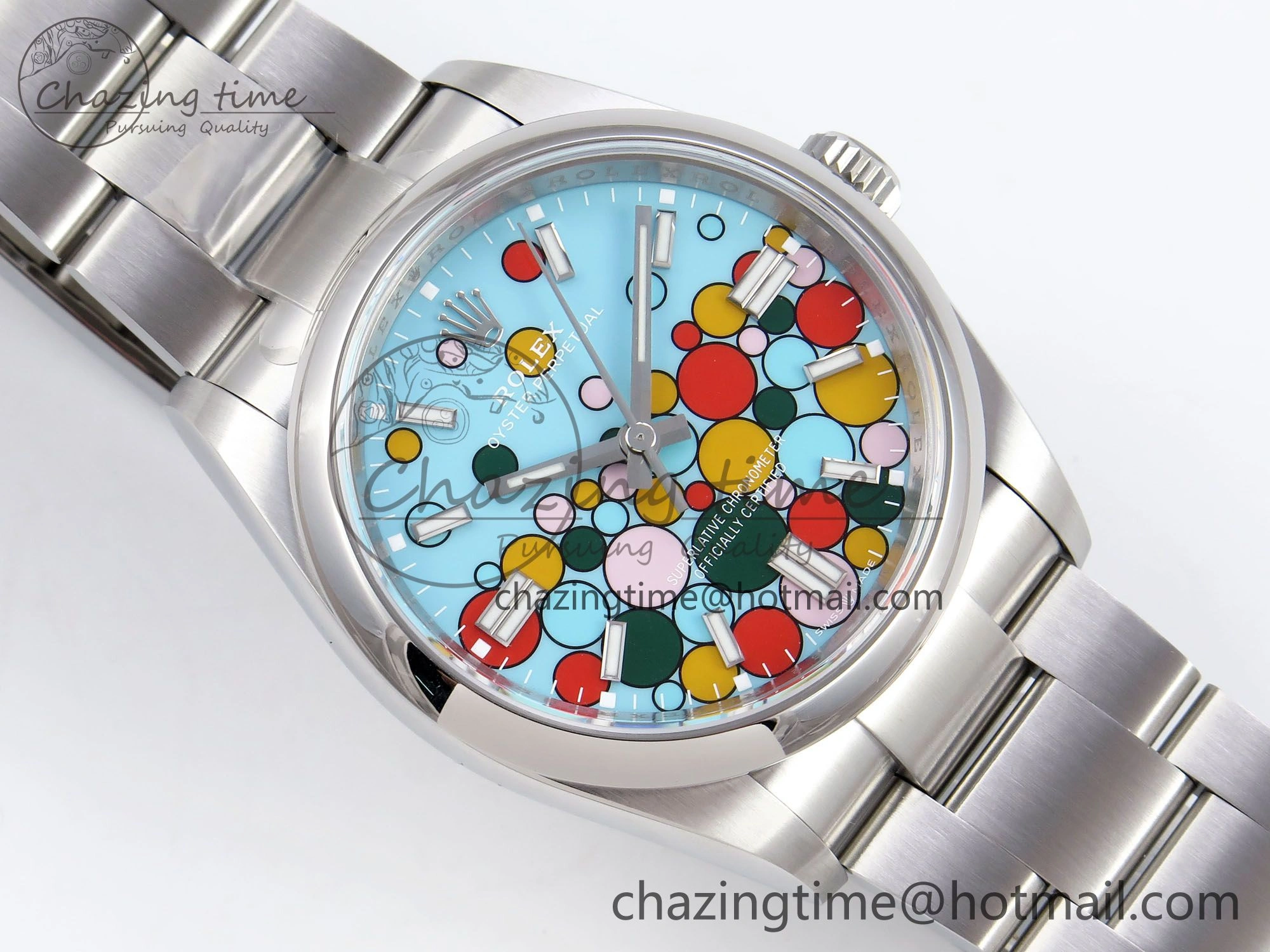 Compact Oyster Perpetual 124300 41mm VSF 1:1 Best Edition 904L Steel Celebration Dial VS 1386