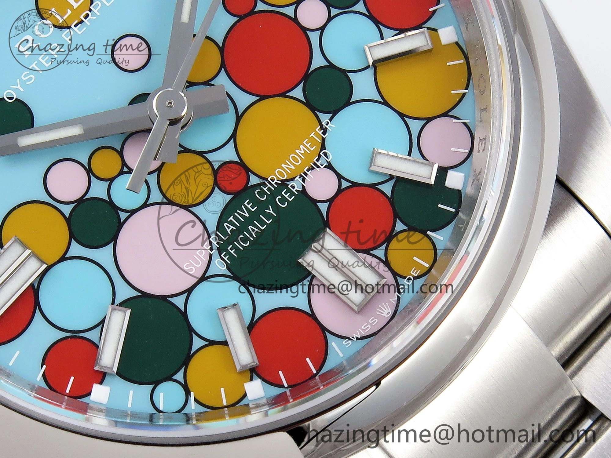 Compact Oyster Perpetual 124300 41mm VSF 1:1 Best Edition 904L Steel Celebration Dial VS 1386