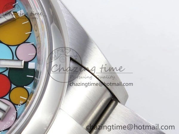 Compact Oyster Perpetual 124300 41mm VSF 1:1 Best Edition 904L Steel Celebration Dial VS 1386