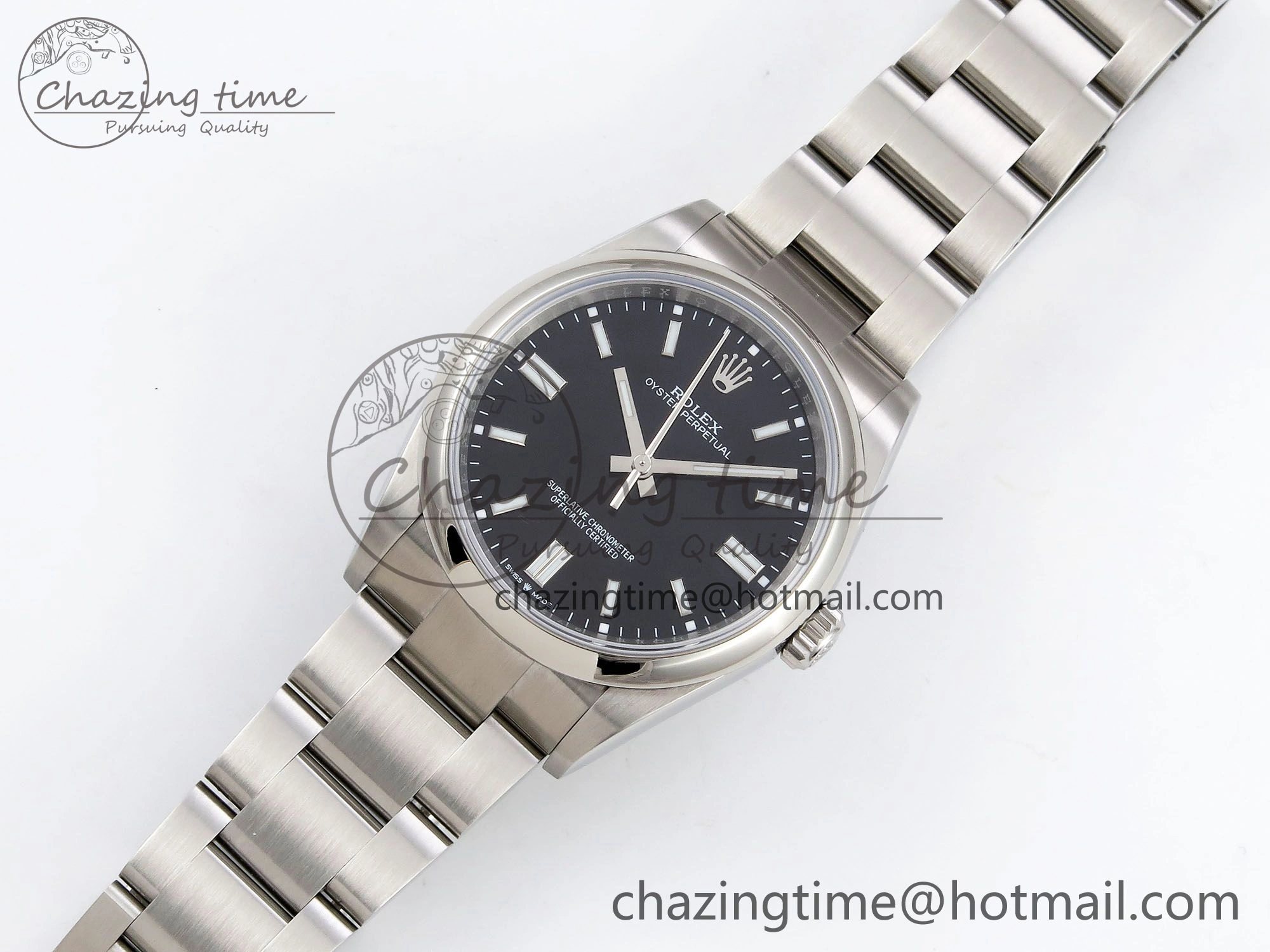 Minimalist Oyster Perpetual 126000 36mm APF 1:1 Best Edition 904L Steel Black Dial VR 1421
