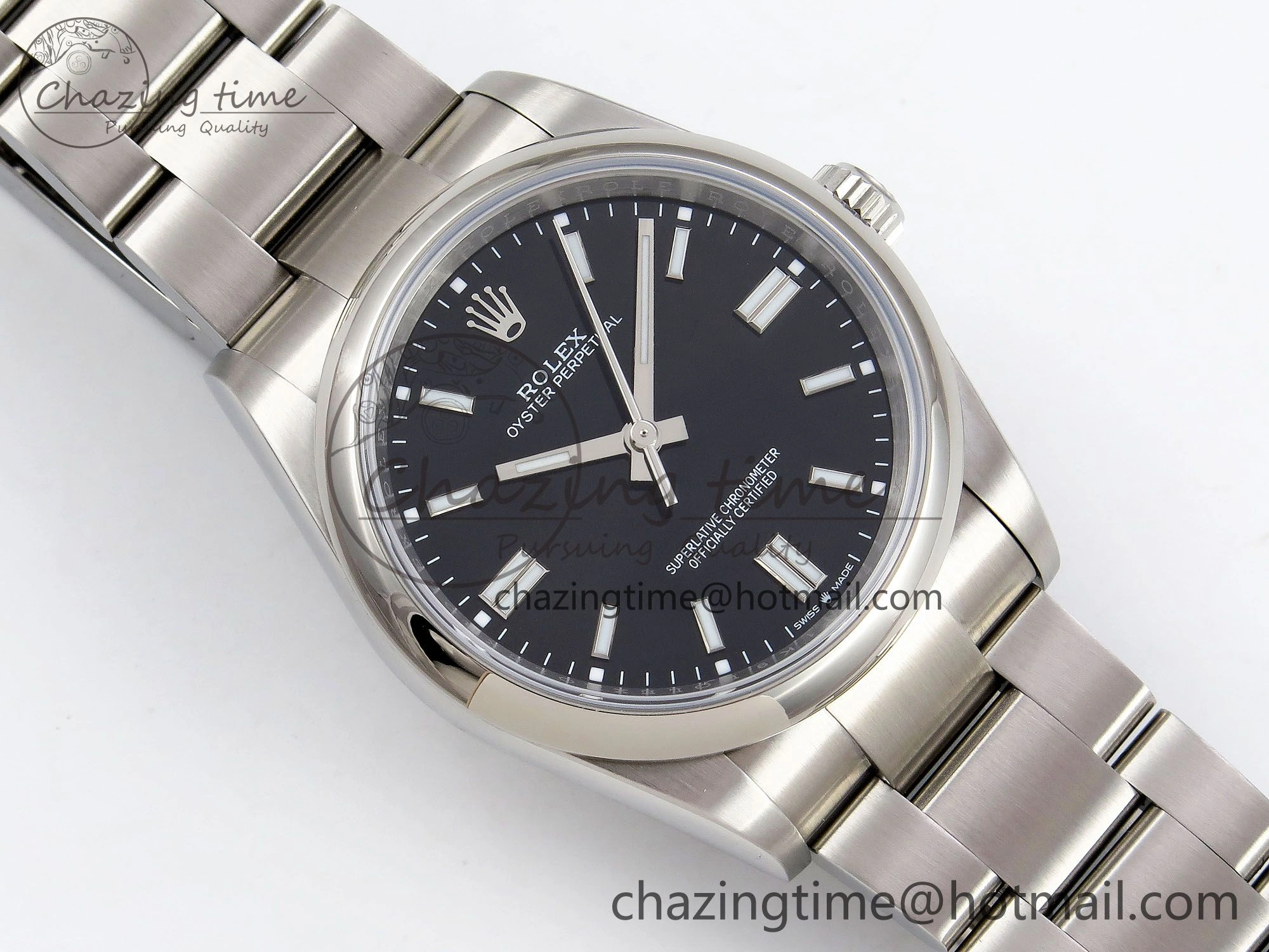Minimalist Oyster Perpetual 126000 36mm APF 1:1 Best Edition 904L Steel Black Dial VR 1421