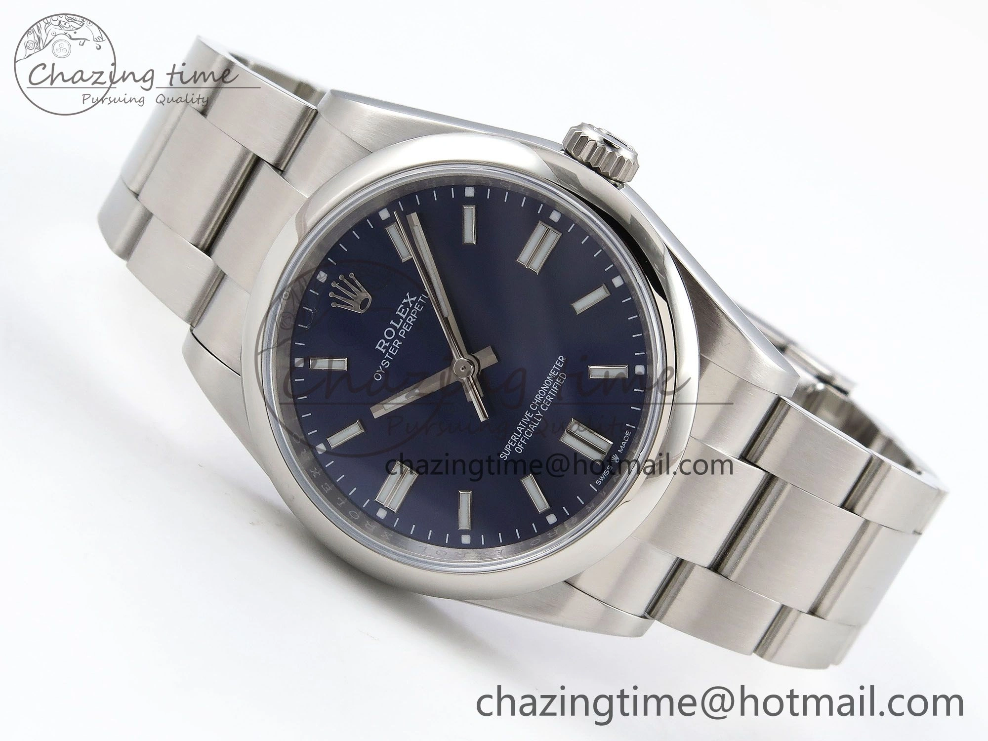 Oyster Perpetual 126000 36mm APF 1:1 Best Edition 904L Steel Blue Dial VR Chic 1416