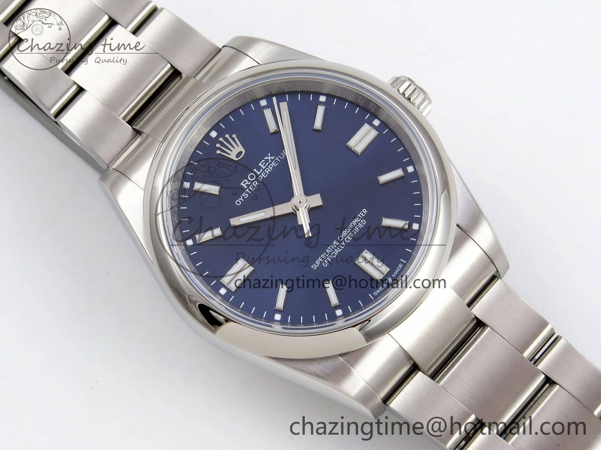 Oyster Perpetual 126000 36mm APF 1:1 Best Edition 904L Steel Blue Dial VR Chic 1416