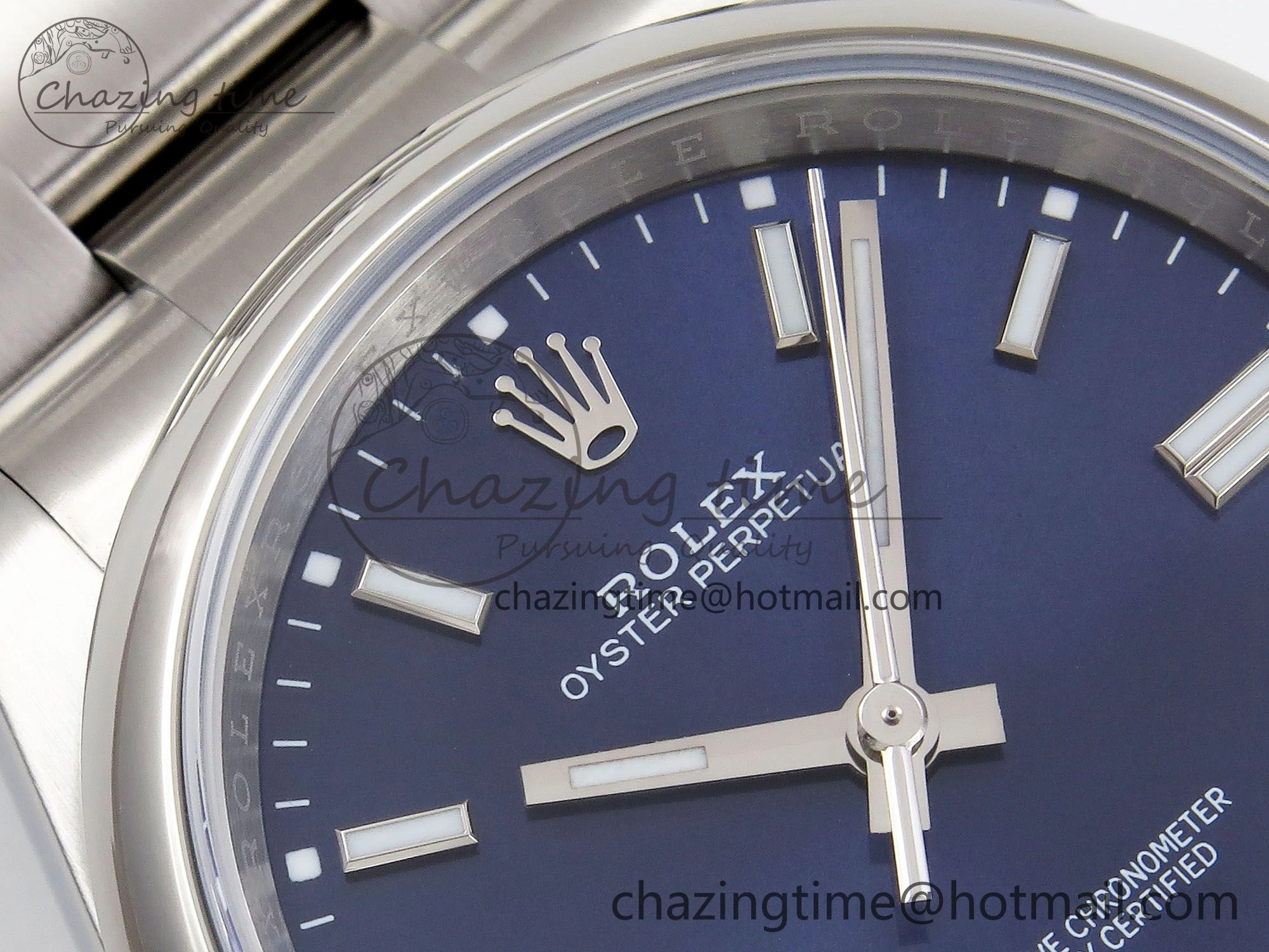 Oyster Perpetual 126000 36mm APF 1:1 Best Edition 904L Steel Blue Dial VR Chic 1416