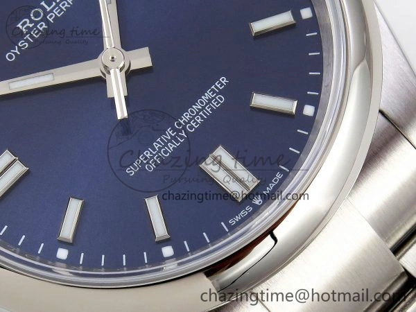 Oyster Perpetual 126000 36mm APF 1:1 Best Edition 904L Steel Blue Dial VR Chic 1416
