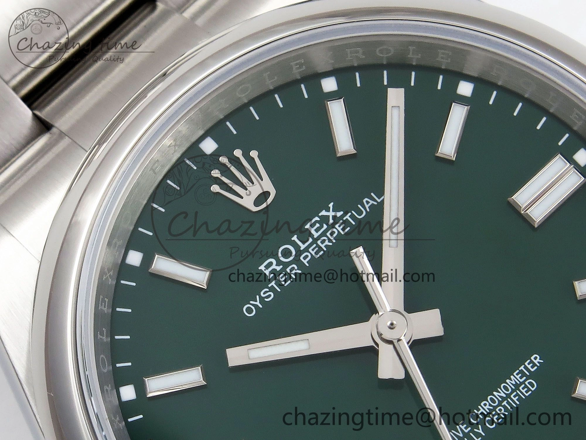 Oyster Perpetual 126000 36mm APF 1:1 Best Edition 904L Steel Green Dial VR GoodFit 1417
