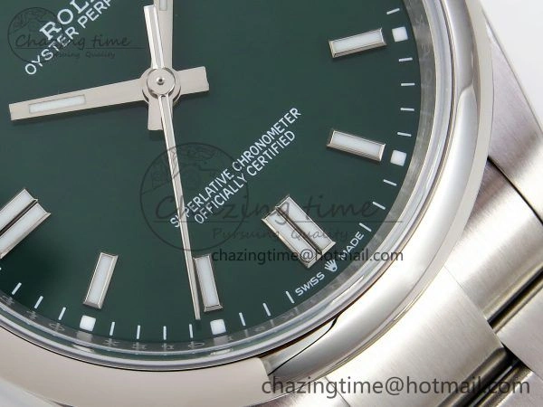 Oyster Perpetual 126000 36mm APF 1:1 Best Edition 904L Steel Green Dial VR GoodFit 1417