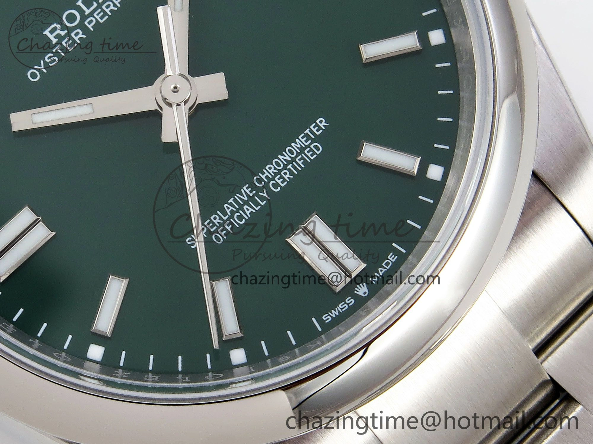 Oyster Perpetual 126000 36mm APF 1:1 Best Edition 904L Steel Green Dial VR GoodFit 1417