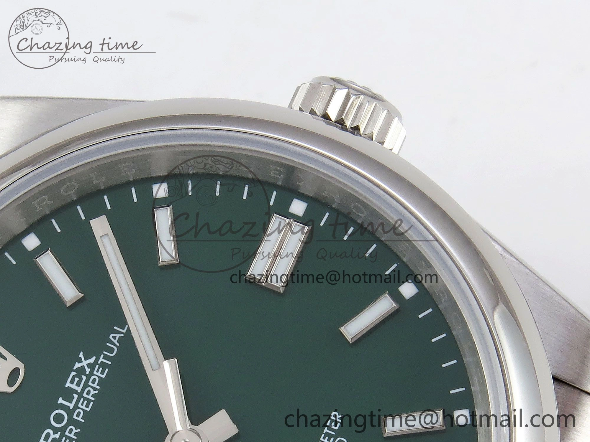 Oyster Perpetual 126000 36mm APF 1:1 Best Edition 904L Steel Green Dial VR GoodFit 1417