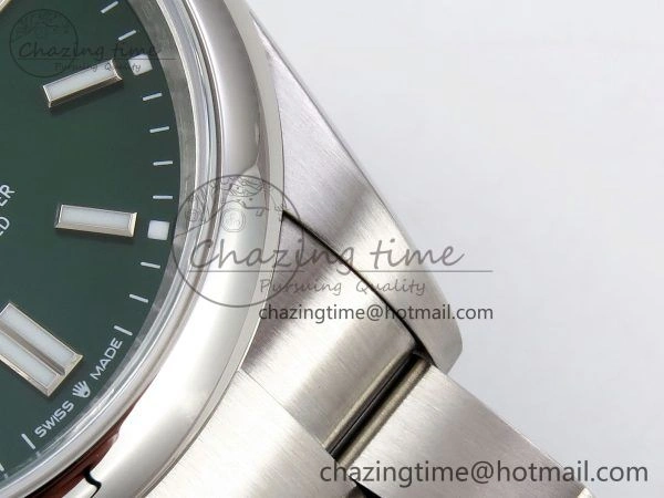 Oyster Perpetual 126000 36mm APF 1:1 Best Edition 904L Steel Green Dial VR GoodFit 1417