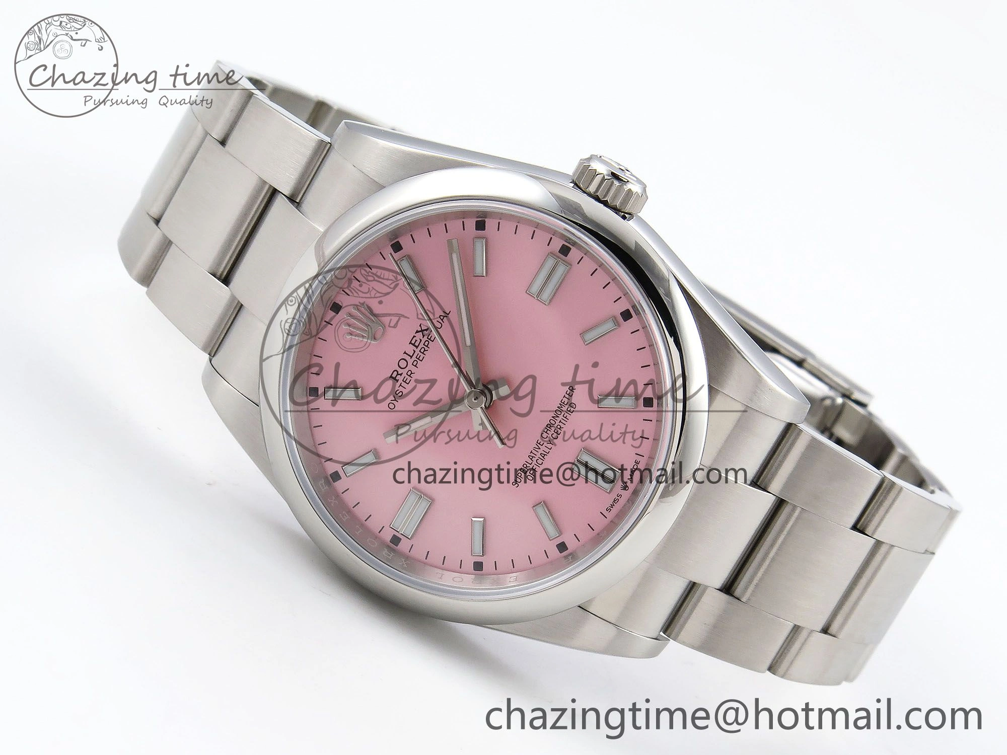 Oyster Perpetual 126000 36mm APF 1:1 Best Edition 904L Steel Pink Dial VR Compact 1418