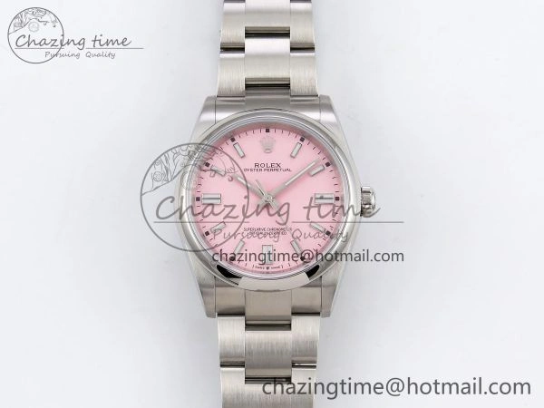 Oyster Perpetual 126000 36mm APF 1:1 Best Edition 904L Steel Pink Dial VR Compact 1418