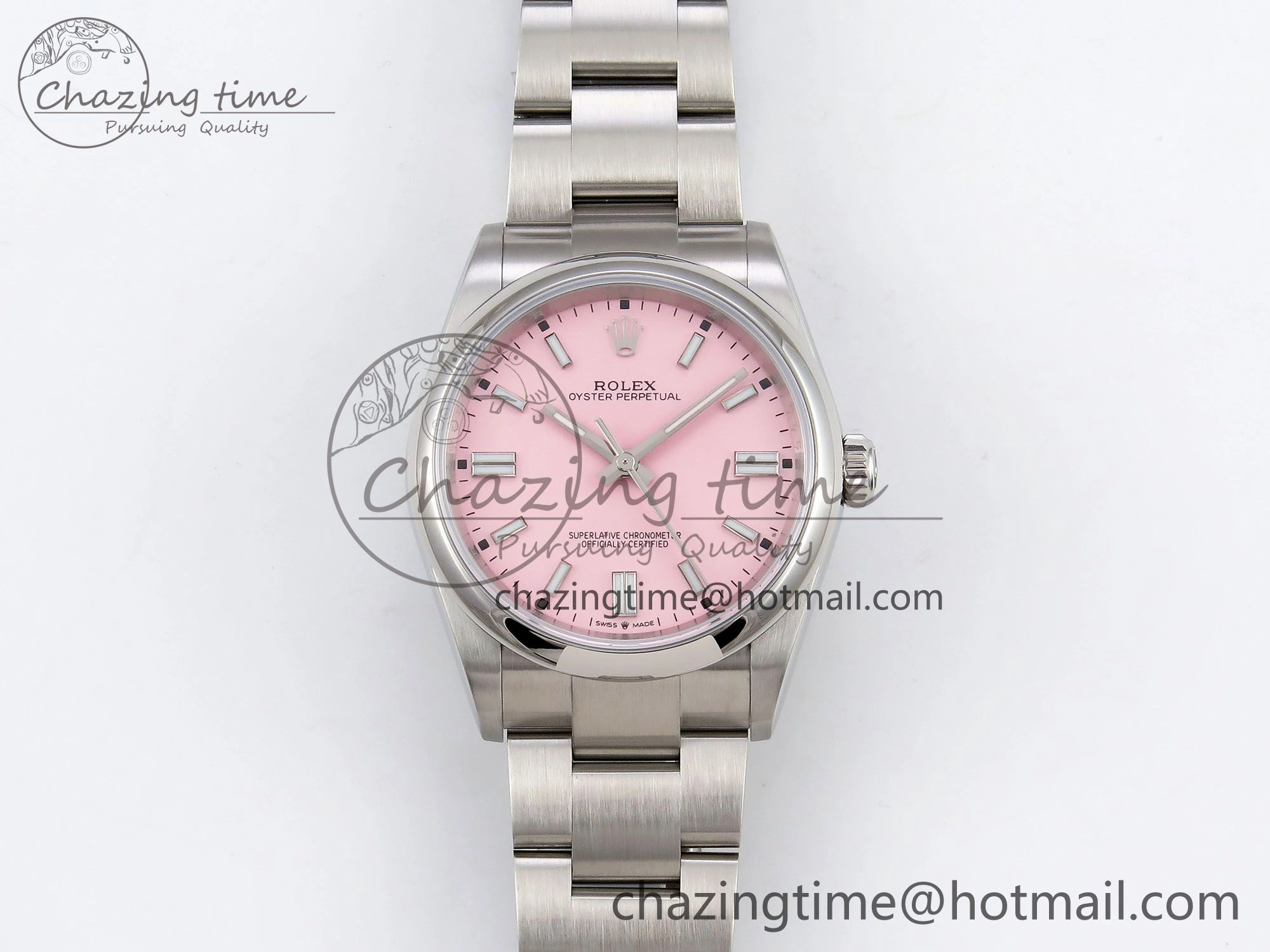 Oyster Perpetual 126000 36mm APF 1:1 Best Edition 904L Steel Pink Dial VR Compact 1418