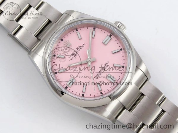 Oyster Perpetual 126000 36mm APF 1:1 Best Edition 904L Steel Pink Dial VR Compact 1418