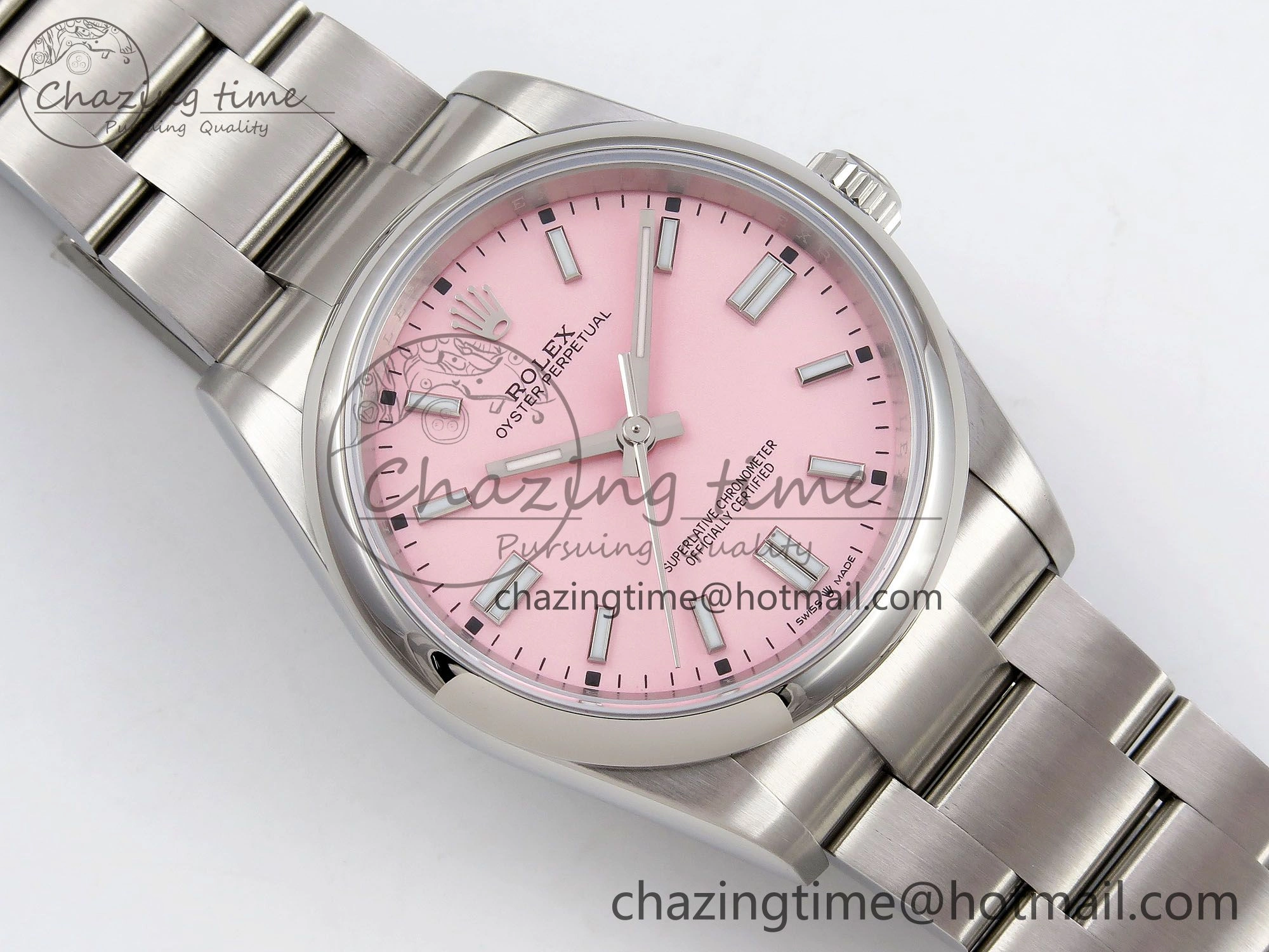 Oyster Perpetual 126000 36mm APF 1:1 Best Edition 904L Steel Pink Dial VR Compact 1418