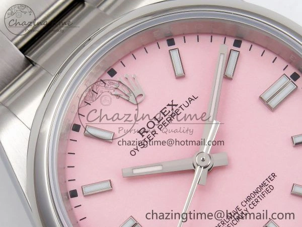 Oyster Perpetual 126000 36mm APF 1:1 Best Edition 904L Steel Pink Dial VR Compact 1418