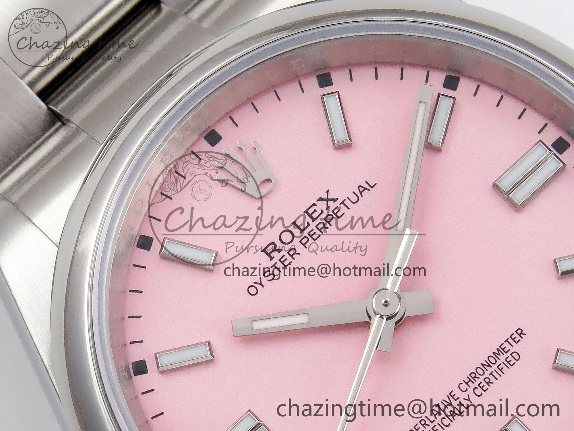 Oyster Perpetual 126000 36mm APF 1:1 Best Edition 904L Steel Pink Dial VR Compact 1418
