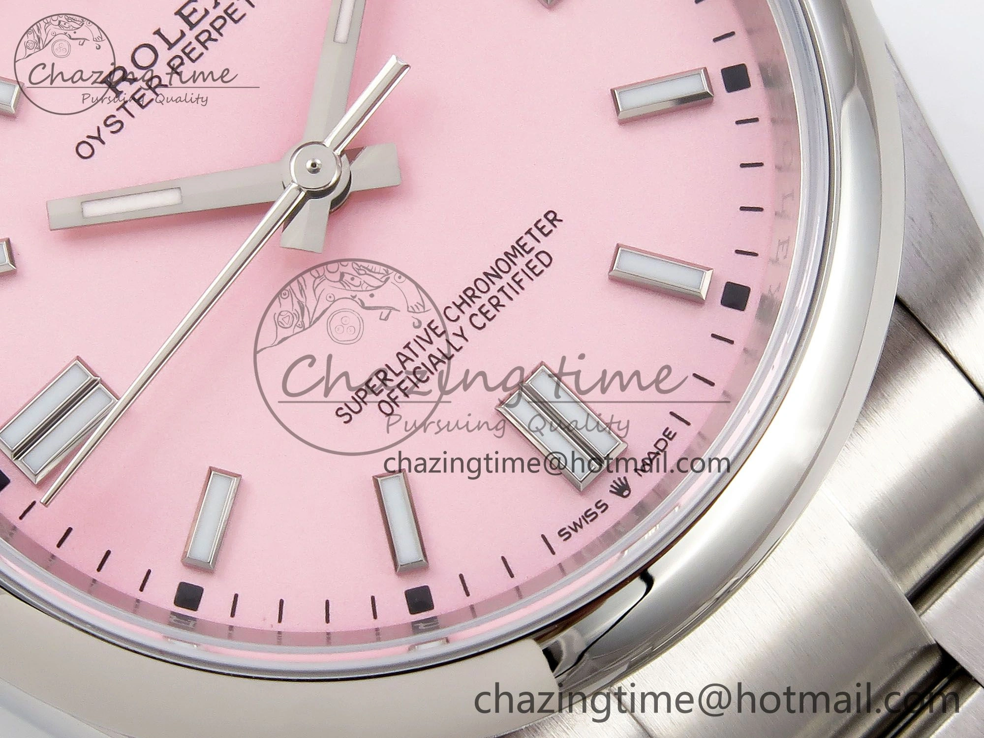 Oyster Perpetual 126000 36mm APF 1:1 Best Edition 904L Steel Pink Dial VR Compact 1418