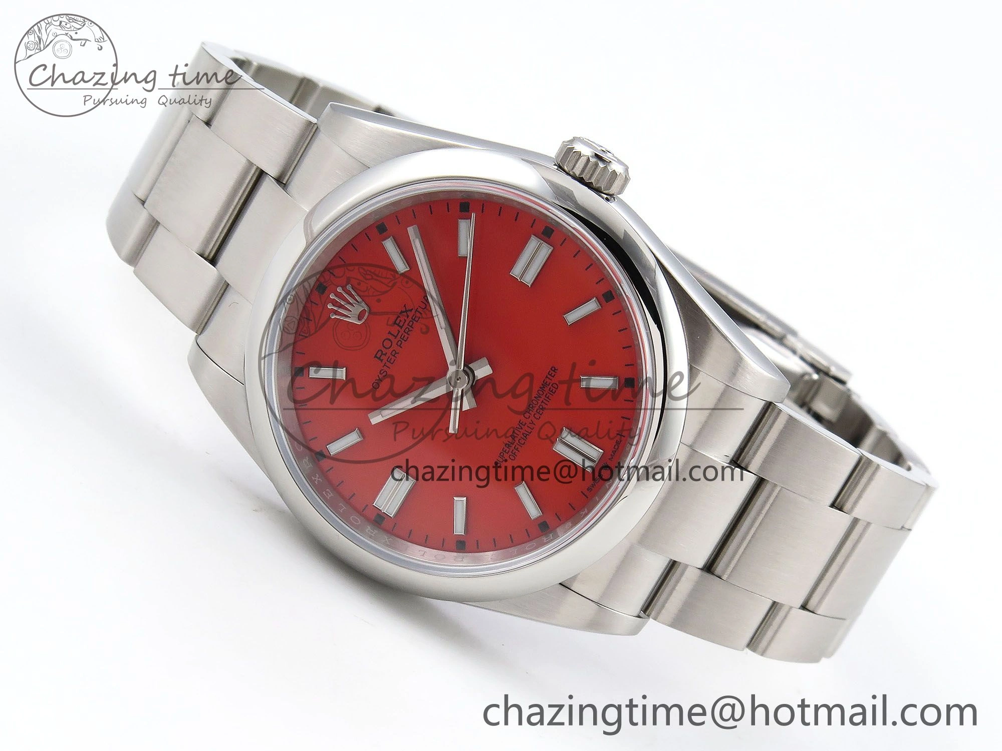 Oyster Perpetual 126000 36mm APF 1:1 Best Edition 904L Steel Red Dial VR HighPerformance 1422